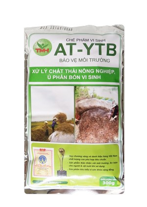 xử lý rác bằng  chế phẩm vi sinh AT-YTB